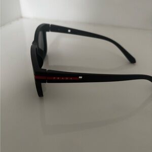 Prada Black and Red Sunglasses